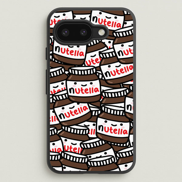 Cute Nutella Pattern  -  Phone Case for Google Pixel 9a