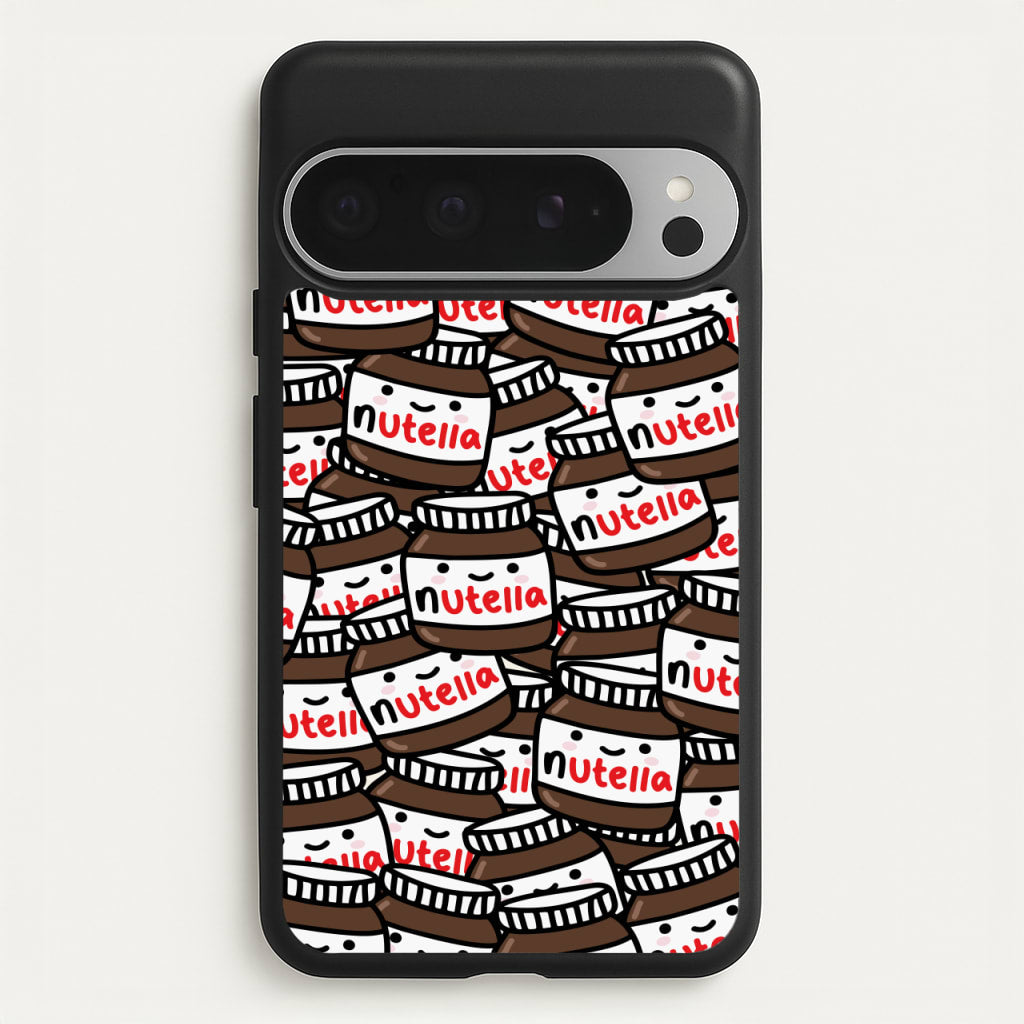 Cute Nutella Pattern  -  Phone Case for Google Pixel 9 Pro XL