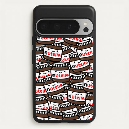 Cute Nutella Pattern  -  Phone Case for Google Pixel 9 Pro XL