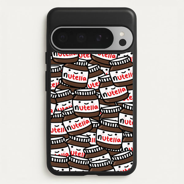 Cute Nutella Pattern  -  Phone Case for Google Pixel 9 Pro XL