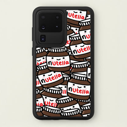 Cute Nutella Pattern  -  Phone Case for Galaxy S20 Ultra