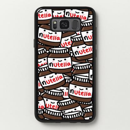 Cute Nutella Pattern  -  Phone Case for Galaxy S8 Plus