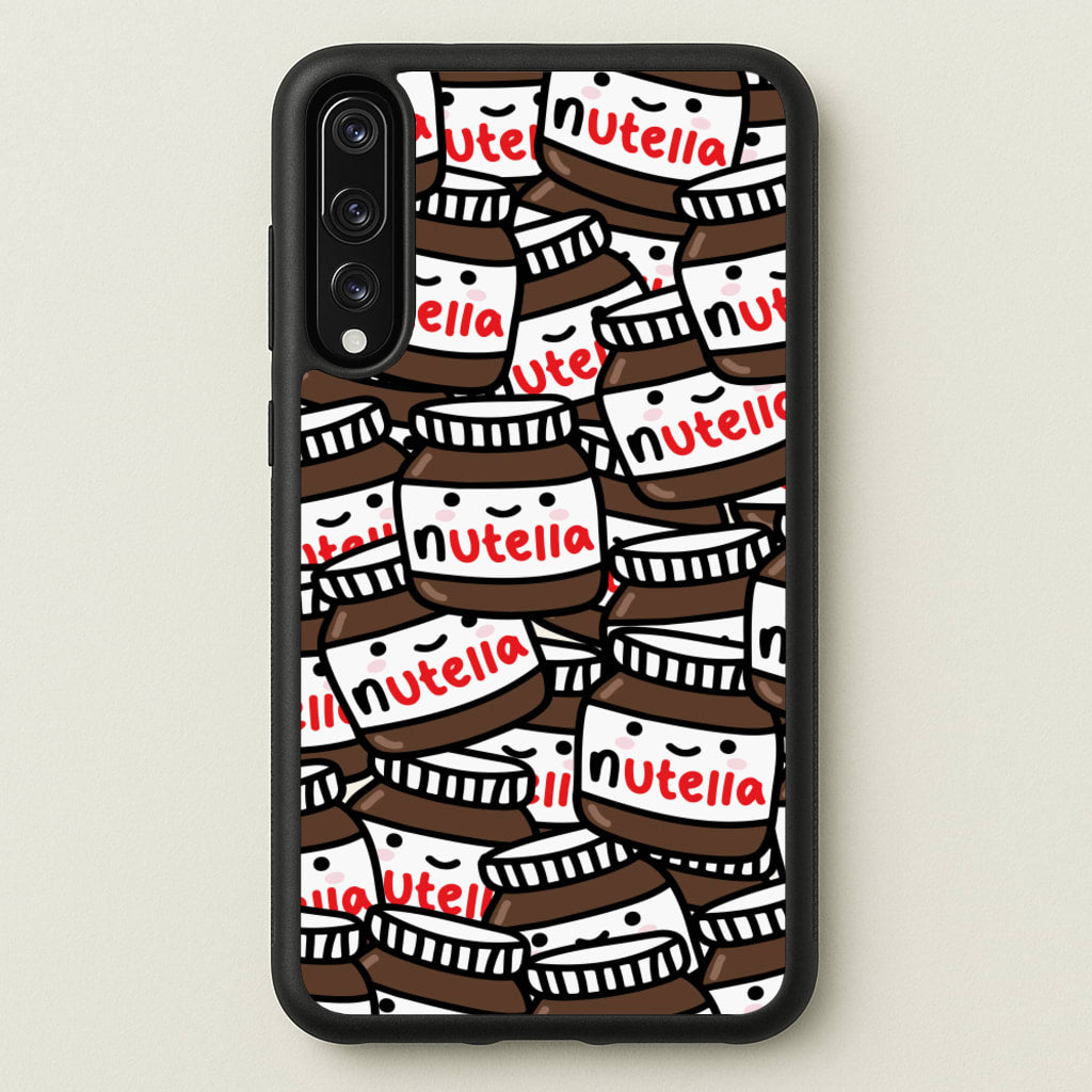 Cute Nutella Pattern  -  Phone Case for Huawei P20 Pro