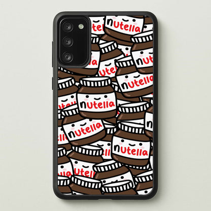 Cute Nutella Pattern  -  Phone Case for Galaxy S20