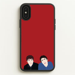 The Gallaghers  - Oasis Phone Case for iPhone XS Max