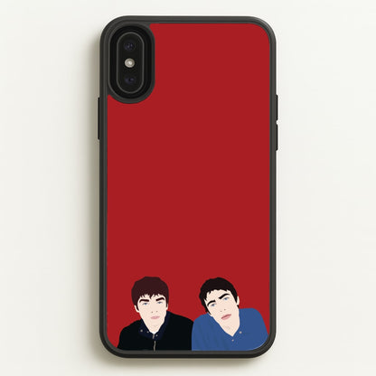 The Gallaghers  - Oasis Phone Case for iPhone XS Max