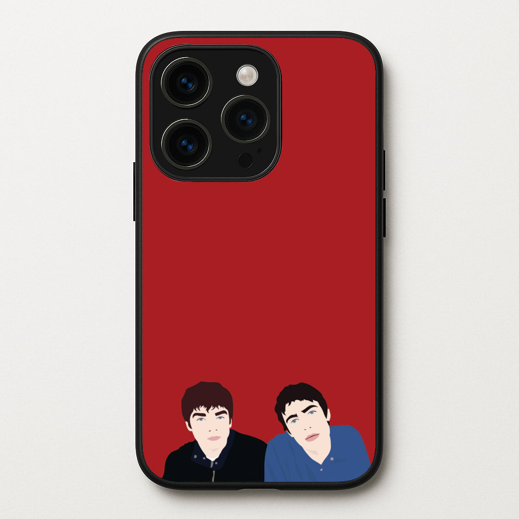 The Gallaghers  - Oasis Phone Case for iPhone 15 Pro Max