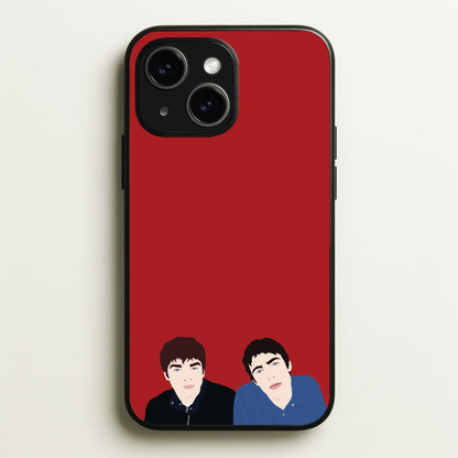 The Gallaghers  - Oasis Phone Case for iPhone 14 Plus