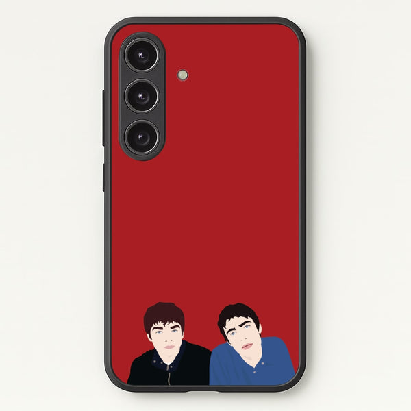 The Gallaghers  - Oasis Phone Case for Galaxy S24