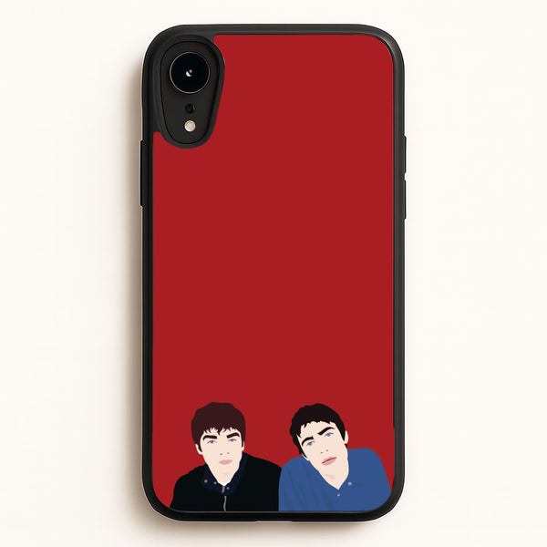 The Gallaghers  - Oasis Phone Case for iPhone XR