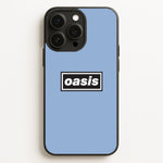 Band Name Blue  - Oasis Phone Case for iPhone 16 Pro Max