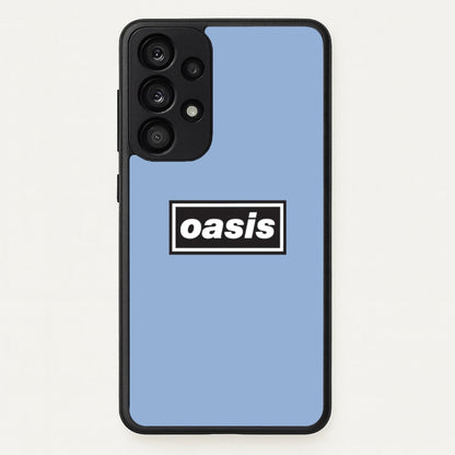 Band Name Blue  - Oasis Phone Case for Galaxy A53
