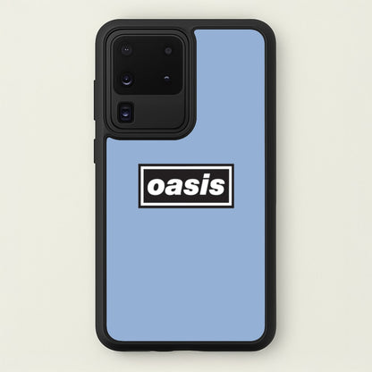 Band Name Blue  - Oasis Phone Case for Galaxy S20 Ultra