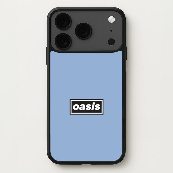 Band Name Blue Phone Case for iPhone 17 Pro