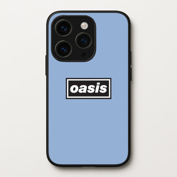 Band Name Blue  - Oasis Phone Case for iPhone 15 Pro Max