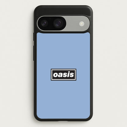Band Name Blue  - Oasis Phone Case for Google Pixel 9 / 9 Pro