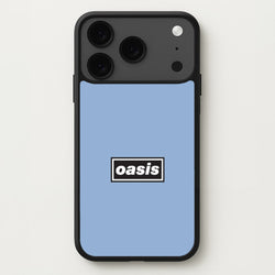 Band Name Blue Phone Case for iPhone 17 Pro Max