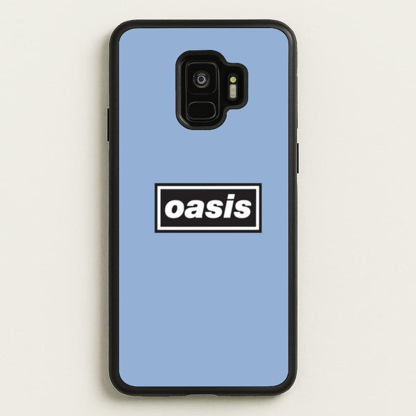Band Name Blue  - Oasis Phone Case for Galaxy S9
