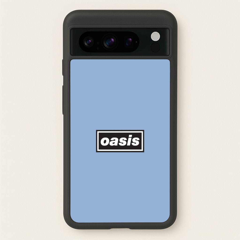 Band Name Blue  - Oasis Phone Case for Google Pixel 8 Pro