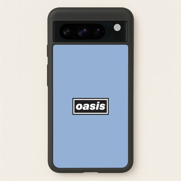 Band Name Blue  - Oasis Phone Case for Google Pixel 8 Pro