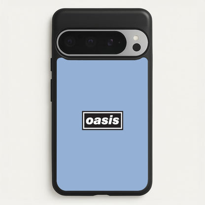 Band Name Blue  - Oasis Phone Case for Google Pixel 9 Pro XL