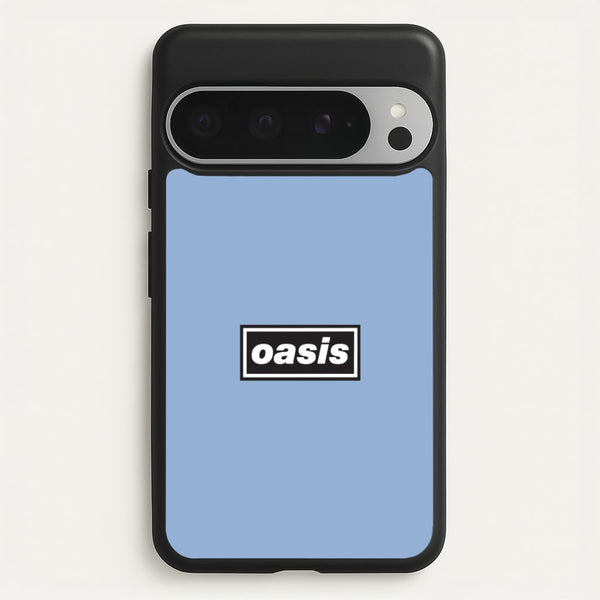 Band Name Blue  - Oasis Phone Case for Google Pixel 9 Pro XL