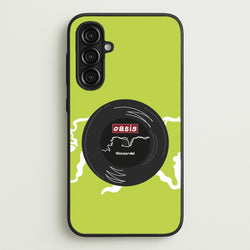 Wonderwall Record  - Oasis Phone Case for Galaxy A16
