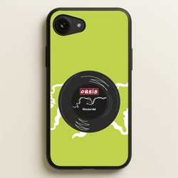 Wonderwall Record  - Oasis Phone Case for iPhone 16e