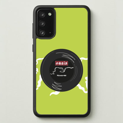 Wonderwall Record  - Oasis Phone Case for Galaxy Note 20