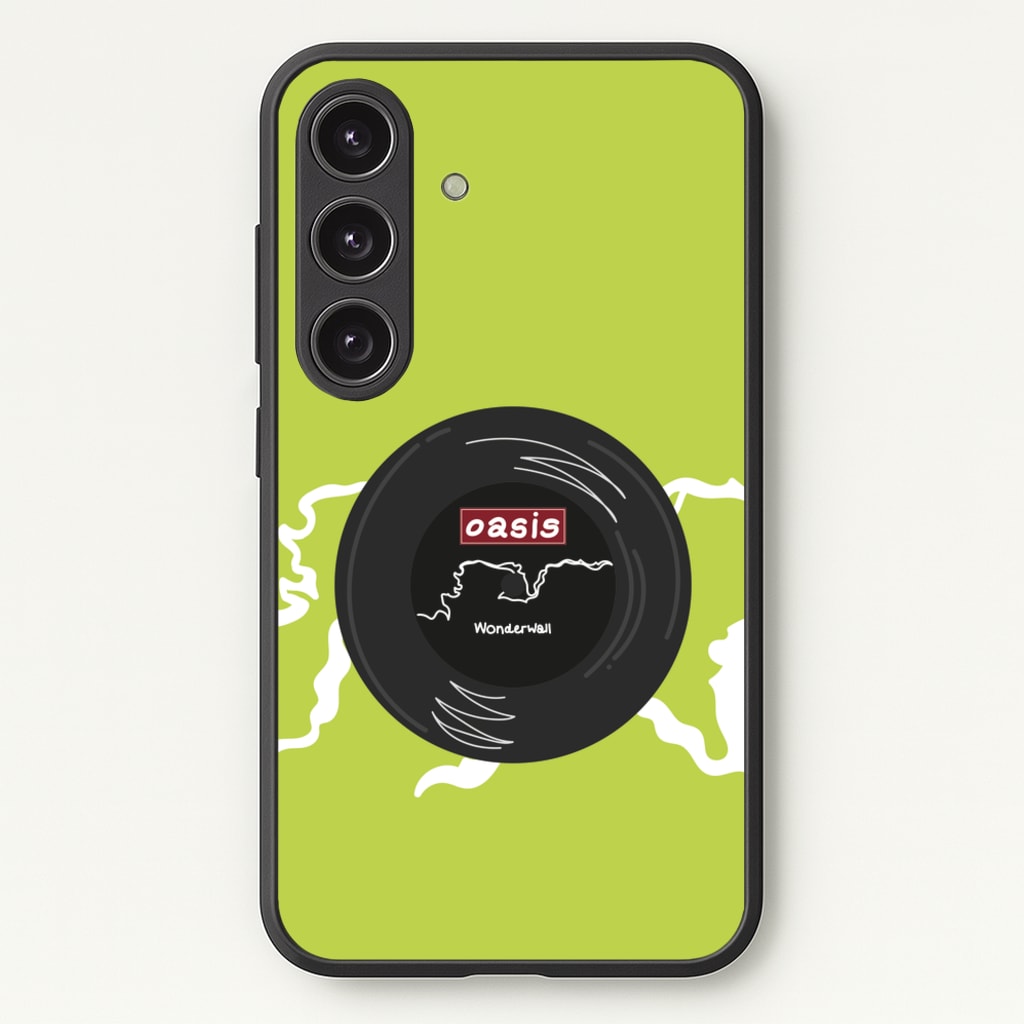 Wonderwall Record  - Oasis Phone Case for Galaxy S24 Plus