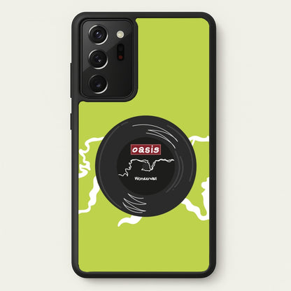 Wonderwall Record  - Oasis Phone Case for Galaxy Note 20 Ultra