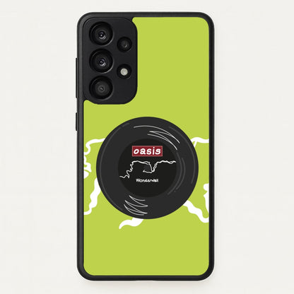 Wonderwall Record  - Oasis Phone Case for Galaxy A33