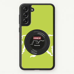 Wonderwall Record  - Oasis Phone Case for Galaxy S21FE