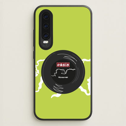 Wonderwall Record  - Oasis Phone Case for Huawei P30