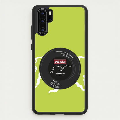 Wonderwall Record  - Oasis Phone Case for Huawei P30 Pro