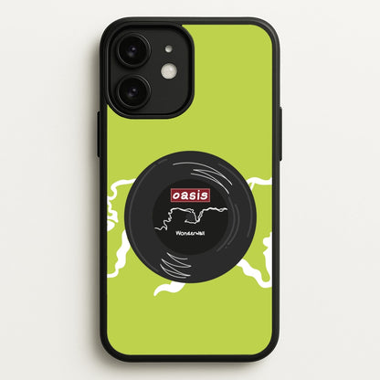 Wonderwall Record  - Oasis Phone Case for iPhone 11
