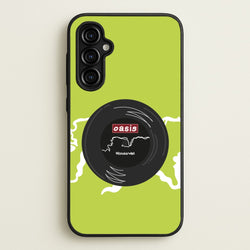 Wonderwall Record  - Oasis Phone Case for Galaxy A54