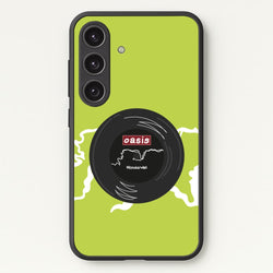 Wonderwall Record  - Oasis Phone Case for Galaxy S24FE