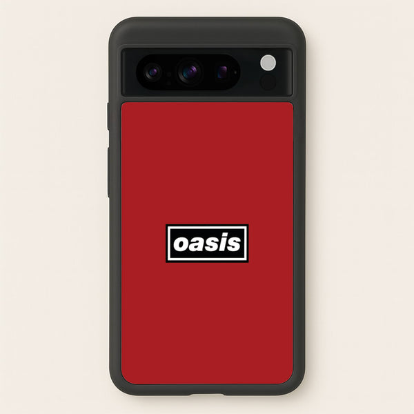 Band Name Red  - Oasis Phone Case for Google Pixel 8 Pro