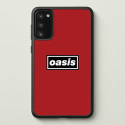 Band Name Red  - Oasis Phone Case for Galaxy S20FE