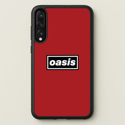 Band Name Red  - Oasis Phone Case for Huawei P20 Pro