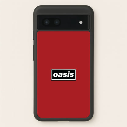 Band Name Red  - Oasis Phone Case for Google Pixel 6a