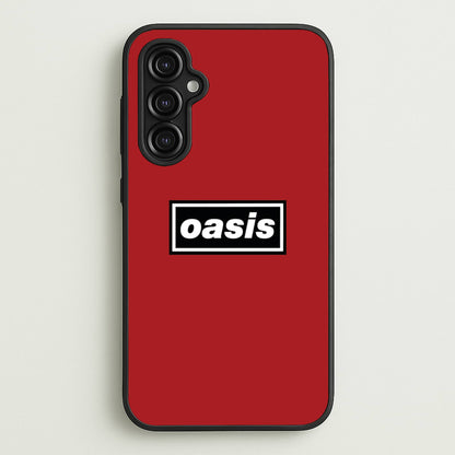 Band Name Red  - Oasis Phone Case for Galaxy A14