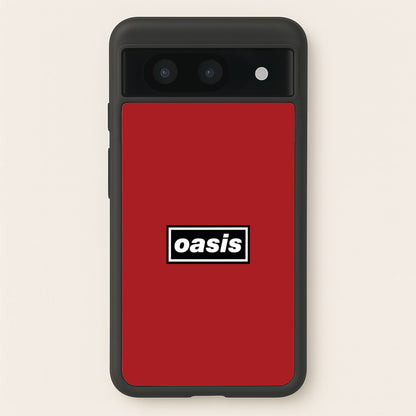 Band Name Red  - Oasis Phone Case for Google Pixel 8a