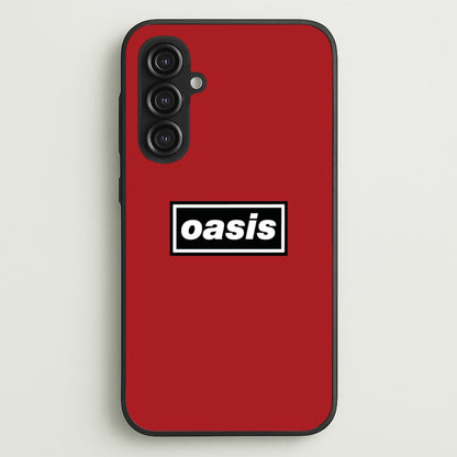 Band Name Red  - Oasis Phone Case for Galaxy S23FE