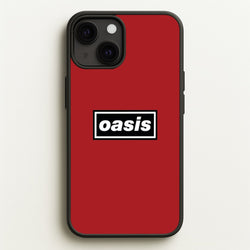 Band Name Red  - Oasis Phone Case for iPhone 13