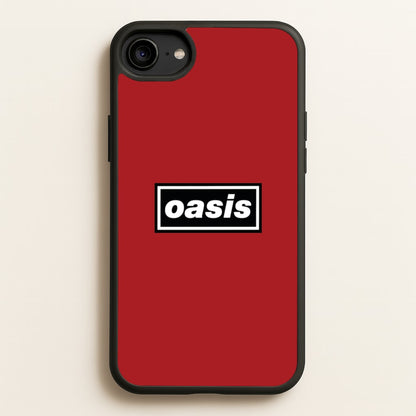 Band Name Red  - Oasis Phone Case for iPhone 6 / 7 / 8 / SE