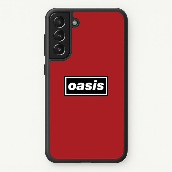 Band Name Red  - Oasis Phone Case for Galaxy S22