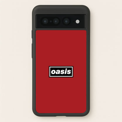 Band Name Red  - Oasis Phone Case for Google Pixel 7 Pro