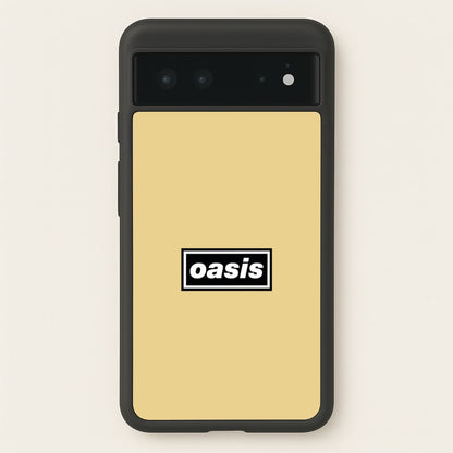 Band Name Yellow  - Oasis Phone Case for Google Pixel 6